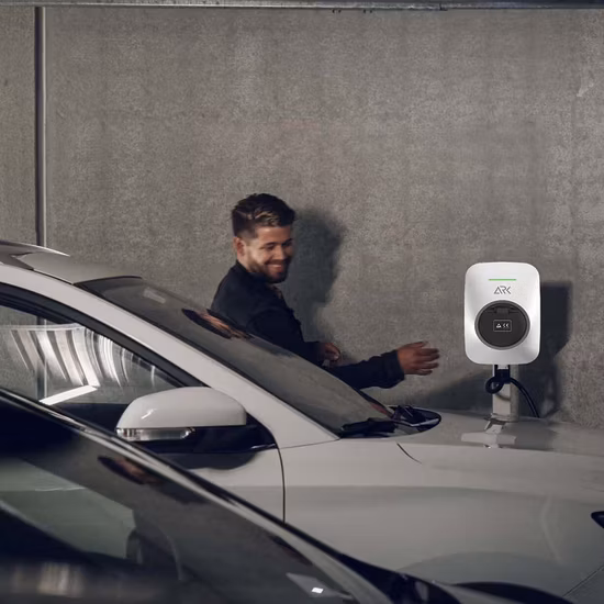 estación de carga del vehículo eléctrico del cargador de la CA EV del Smart Home de 7kw Wallbox