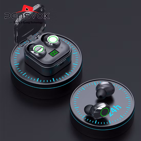 Auricular bajo estéreo de las auriculares de las auriculares del auricular de la tirilla de la camisa con control de volumen para el teléfono móvil