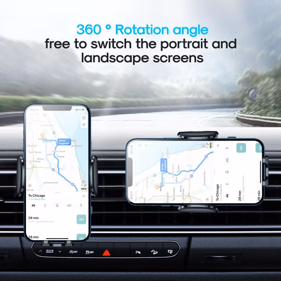 Soporte universal para teléfono giratorio y retráctil de 360 ​​​​grados Soporte para teléfono con espejo retrovisor multifuncional para teléfonos móviles Wyz20546
